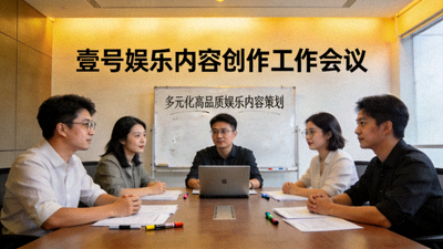 壹号娱乐内容创作团队正在策划多元化高品质娱乐内容的工作会议